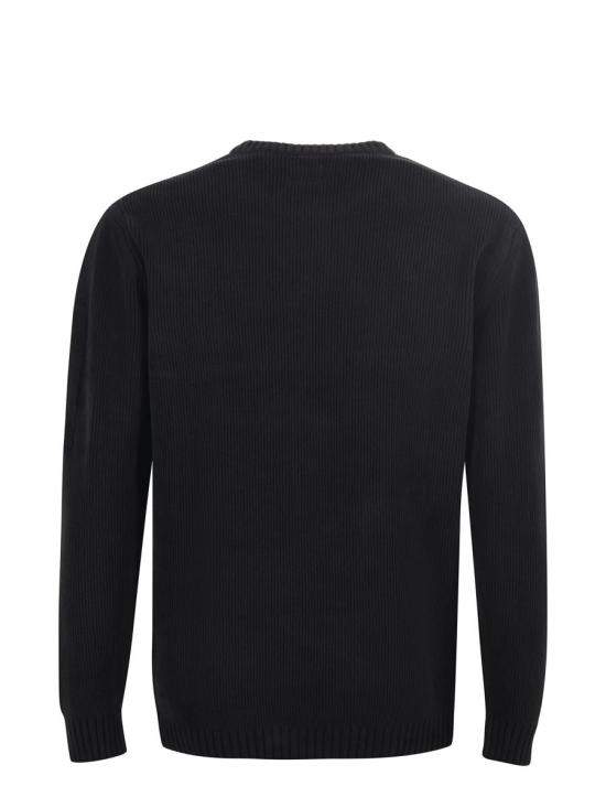 25FW 씨피 컴퍼니 스웨터 CMKN017A005558G 999 Black - C.P. COMPANY