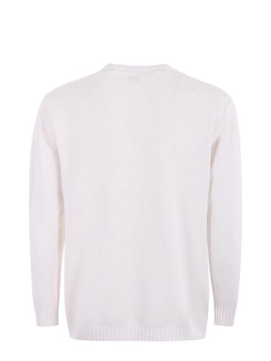 25FW 씨피 컴퍼니 스웨터 CMKN017A005558G 103 Beige - C.P. COMPANY