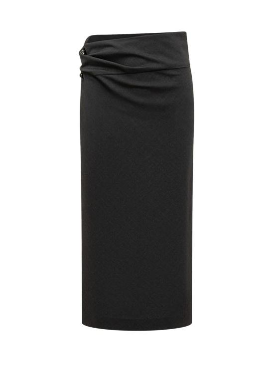 25FW 알베르타 페레티 스커트 01026635 0509 Black