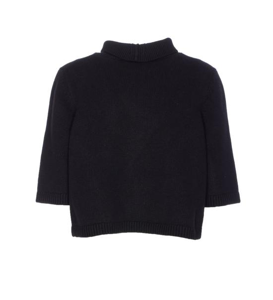 25FW 알라이아 터틀넥 AA9G0063K115B995 Black - ALAIA