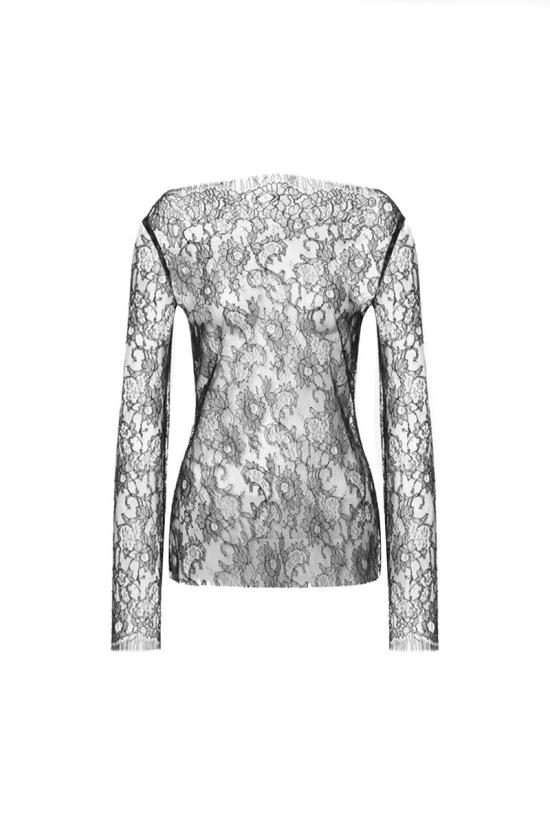 25FW 알베르타 페레티 블라우스 A0218 66200555 Black