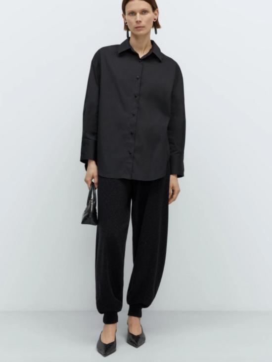  코데라 스트레이트 팬츠 플렉드 코튼 팬츠