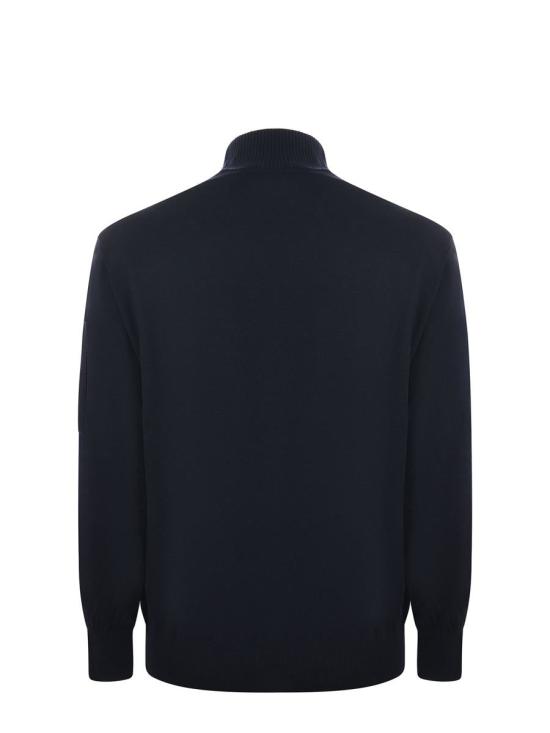 25FW 씨피 컴퍼니 스웨터 CMKN036A005528A 888 BLUE - C.P. COMPANY