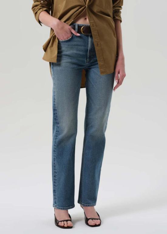  시티즌 오브 휴머니티 데님 팬츠 인류의 시민 주리 스트레이트 진 - CITIZEN OF HUMANITY