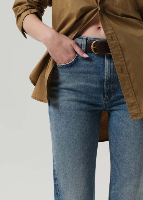  시티즌 오브 휴머니티 데님 팬츠 인류의 시민 주리 스트레이트 진 - CITIZEN OF HUMANITY