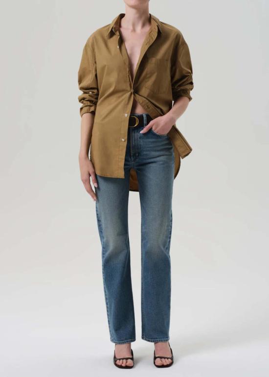  시티즌 오브 휴머니티 데님 팬츠 인류의 시민 주리 스트레이트 진 - CITIZEN OF HUMANITY