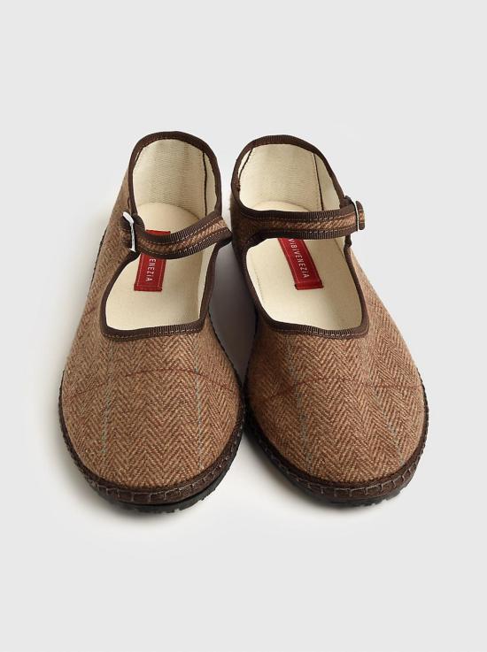  비비 베네치아 힐/펌프스 메리 제인 브라운 - VIBI VENEZIA