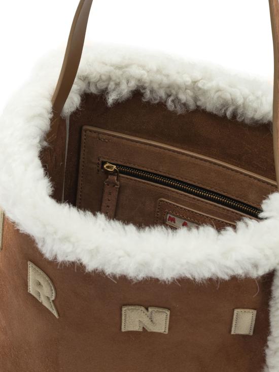 25FW 마르니 숄더백 SHMP0111Q1P8679ZO991 Brown - MARNI