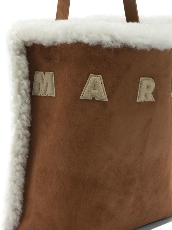 25FW 마르니 숄더백 SHMP0111Q1P8679ZO991 Brown - MARNI