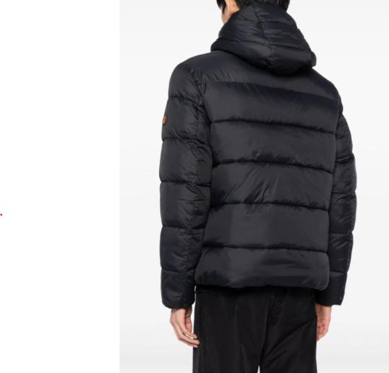  세이브더덕 패딩 세이브 더 덕 헤머 헤비 웜 후드 퍼퍼 재킷 블랙 - SAVE THE DUCK