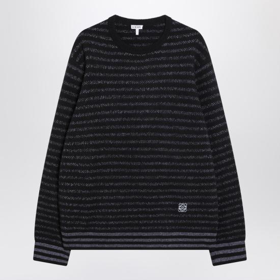  로에베 긴팔 티셔츠 H526Y14KMAWO Blue