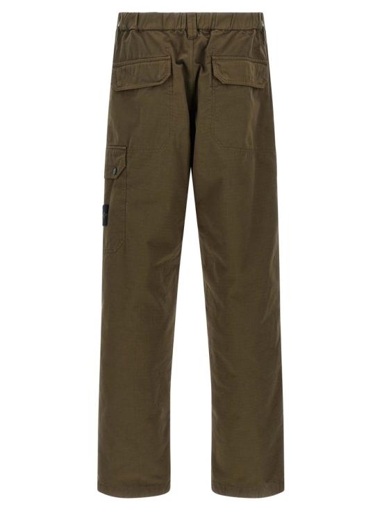 25FW 스톤 아일랜드 스트레이트 팬츠 K2S153100011S0211V0054 MILITARY GREEN DOM - STONE ISLAND