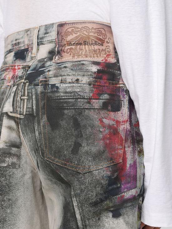 25FW 아크네 스튜디오 스트레이트 팬츠 CK0133AOL WHITE DOM - ACNE STUDIOS