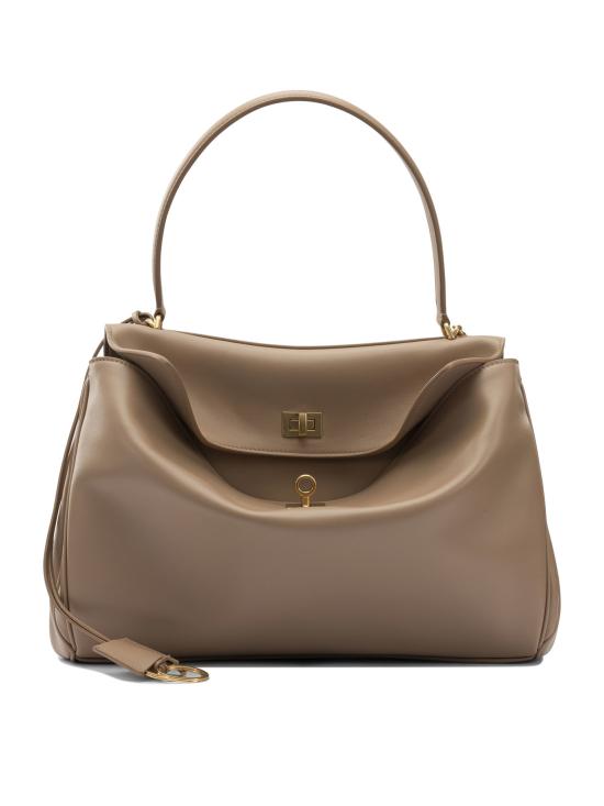 26SS 발렌시아가 로데오 미디움 핸드백 7897722AA4V2621 Beige