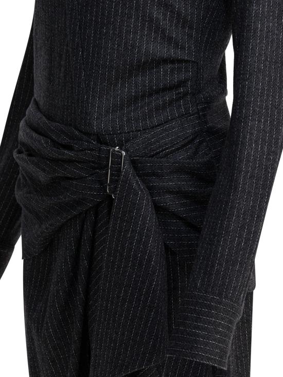 25FW 이자벨마랑 미디 원피스 25HRO0901FAC4J12I02AN Grey - ISABEL MARANT