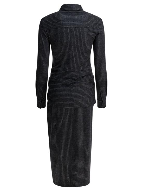 25FW 이자벨마랑 미디 원피스 25HRO0901FAC4J12I02AN Grey - ISABEL MARANT
