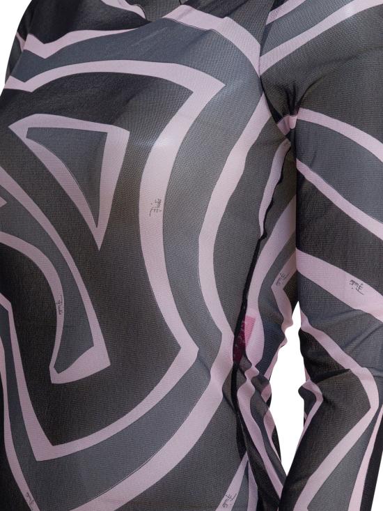 25FW 푸찌 롱 원피스 5UJI355U749047 Black - PUCCI