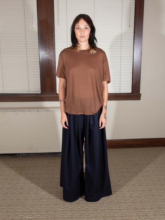  베이스레인지 반팔 티셔츠 루즈 티셔츠