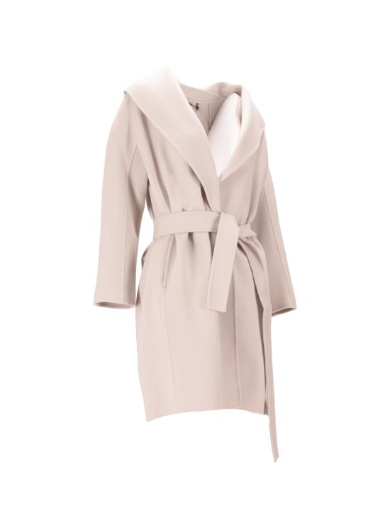 25FW 에스막스마라 메시 코트 2529016061600MESSI BIANCO AVORIO - 'S MAX MARA