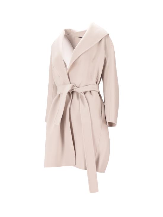 25FW 에스막스마라 메시 코트 2529016061600MESSI BIANCO AVORIO - 'S MAX MARA