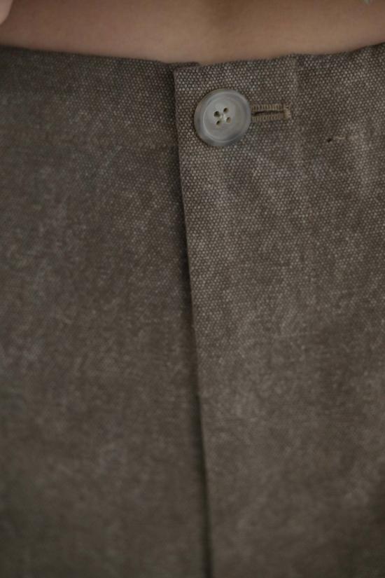  로렌 마누지안 스트레이트 팬츠 캔버스 갤러리 팬츠 - LAUREN MANOOGIAN