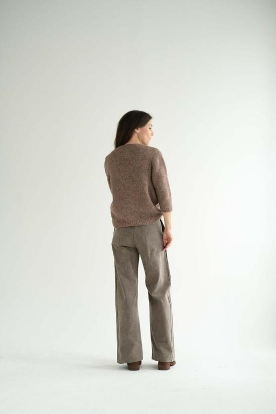  로렌 마누지안 스트레이트 팬츠 캔버스 갤러리 팬츠 - LAUREN MANOOGIAN