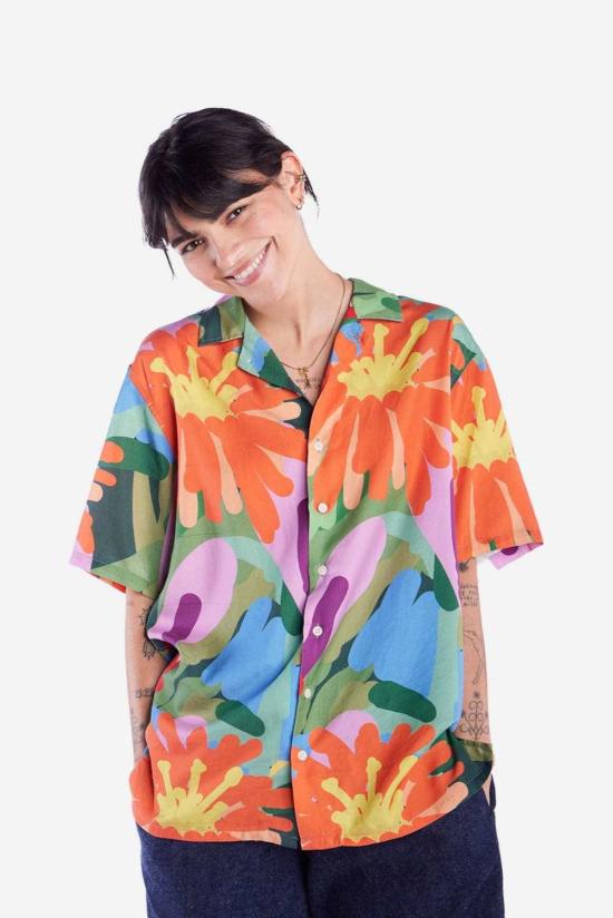  OLOW 반팔 셔츠 올로우 알로하 - OLOW