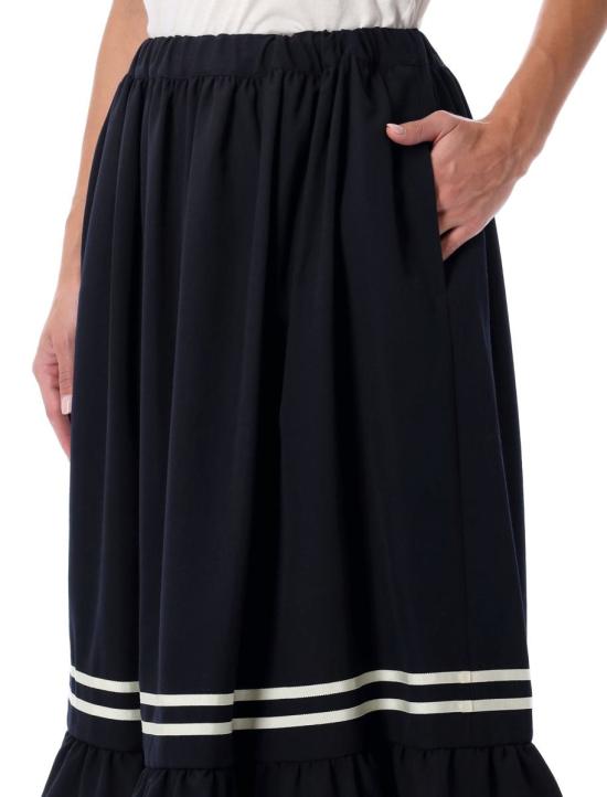 25FW 꼼데가르송 스커트 25ANPS002051 2 NAVY - COMME DES GARCONS