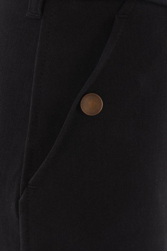 25FW 버버리 헤링본 스트레치 코튼 조드퍼 팬츠 8114845A1189 Black - BURBERRY