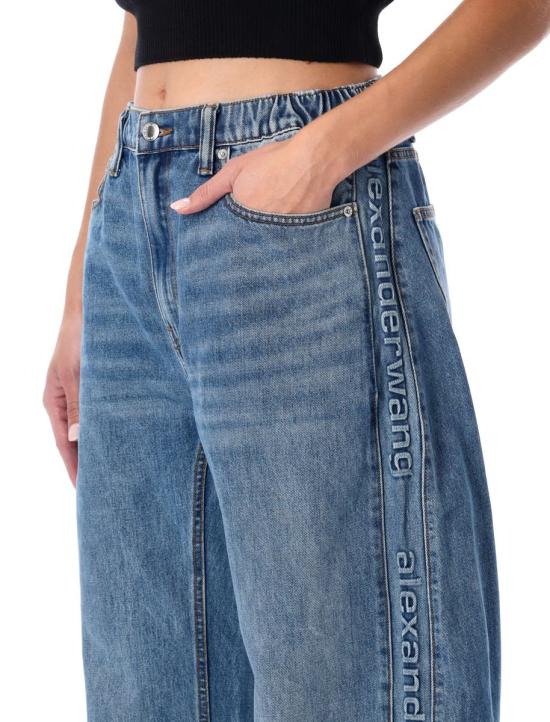 25FW 알렉산더 왕 데님 팬츠 25A4DC4254937 401 DEEP BLUE - ALEXANDER WANG