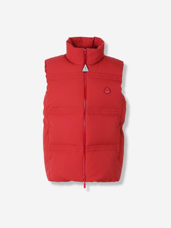 25FW Moncler X Asap Rocky 패딩 조끼 K24041A00016M6979 463 RED