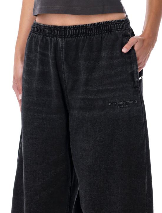 25FW 알렉산더 왕 데님 팬츠 25A4DC4254887 020A FADED BLACK - ALEXANDER WANG