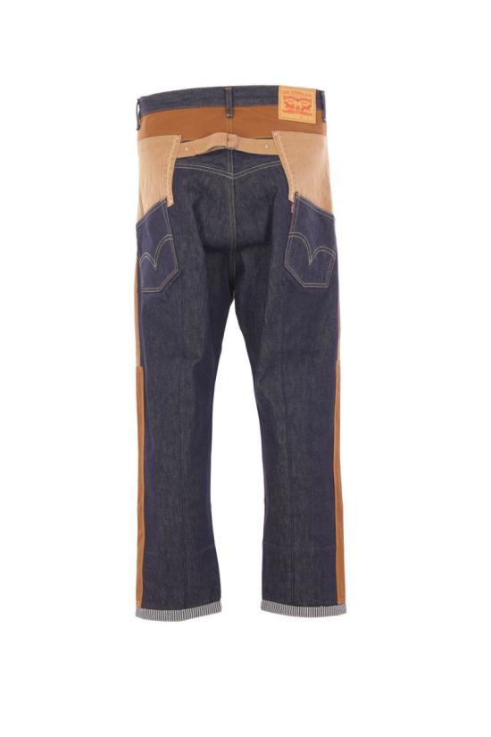 25FW 와타나베 준야 숏팬츠 WPP206W251INDIGOXCAMEL INDIGO CAMEL - JUNYA WATANABE