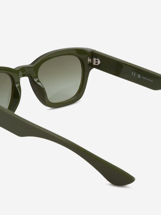 25FW 알렉산더 맥퀸 안경 852619J0749 3035GREEN GREEN GREEN - ALEXANDER MCQUEEN