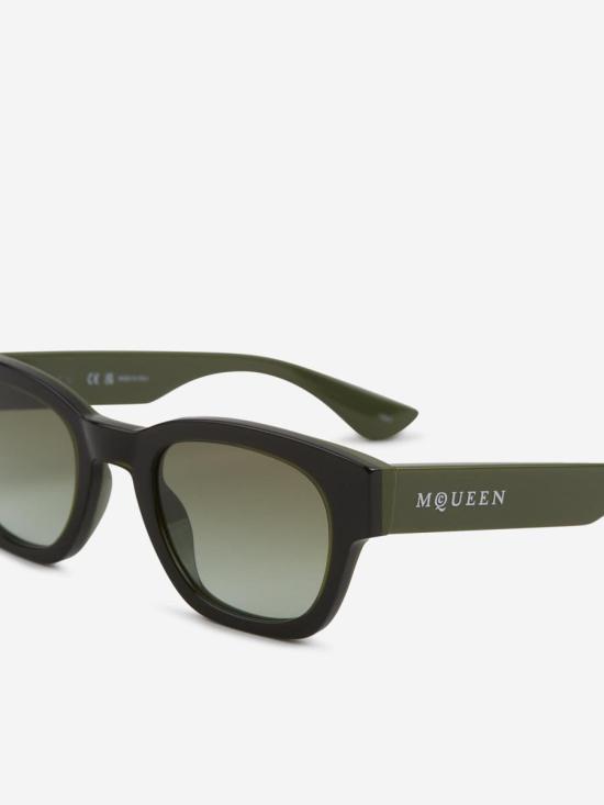 25FW 알렉산더 맥퀸 안경 852619J0749 3035GREEN GREEN GREEN - ALEXANDER MCQUEEN