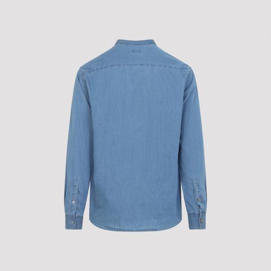 25FW 조르지오 아르마니 셔츠 GM002512 AF15417 MB003 LIGHT BLUE DENIM - GIORGIO ARMANI