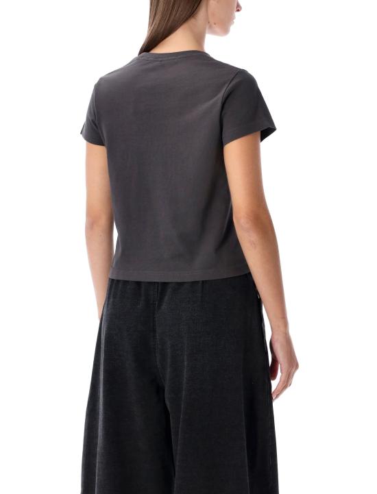 25FW 알렉산더 왕 반팔 티셔츠 1CC4251159 229 WASHED BLACK BEAN - ALEXANDER WANG