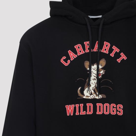 25FW 칼하트 WIP 후드 티셔츠 I03562589XX BLACK - CARHARTT WIP
