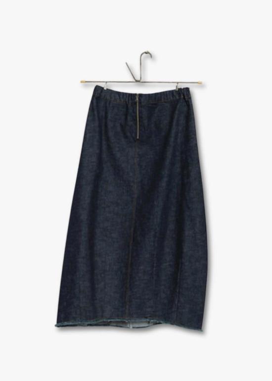  에이치플러스 하노 베셀 데님 스커트 H+ 한노 웨셀 제인 스커트 워시드 - H+ HANNOH WESSEL