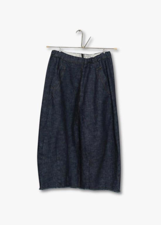  에이치플러스 하노 베셀 데님 스커트 H+ 한노 웨셀 제인 스커트 워시드