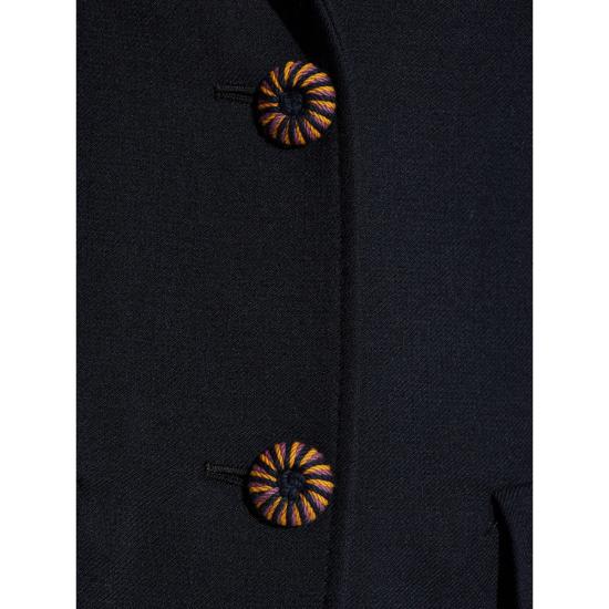 25FW 에트로 코트 99TUBN6 WRAA0080 B3895 BLACK - ETRO