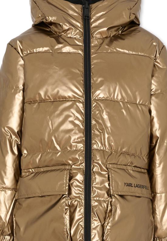 25FW [키즈] 칼라거펠트 자켓 Z30603 M22 GOLD - KARL LAGERFELD