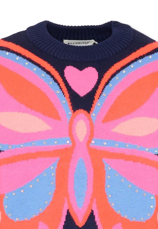 25FW [키즈] 빌리블러쉬 니트/스웻셔츠 U21368 85T BLUE - BILLIEBLUSH