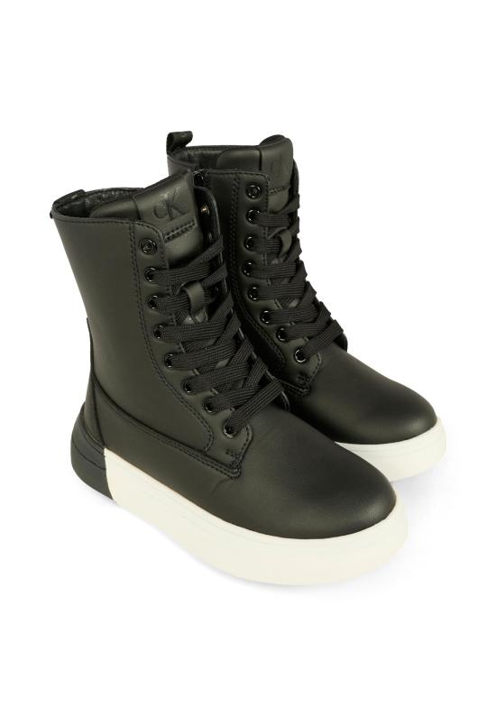 25FW [키즈] 캘빈클라인 미들 부츠 V3X5 83168 1355999 BLACK - CALVIN KLEIN