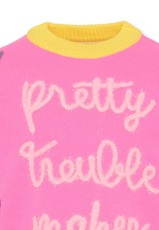 25FW [키즈] 빌리블러쉬 니트/스웻셔츠 U21378 473 PINK - BILLIEBLUSH