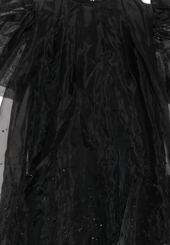 25FW [키즈] 칼라거펠트 원피스 Z30624 09B BLACK - KARL LAGERFELD