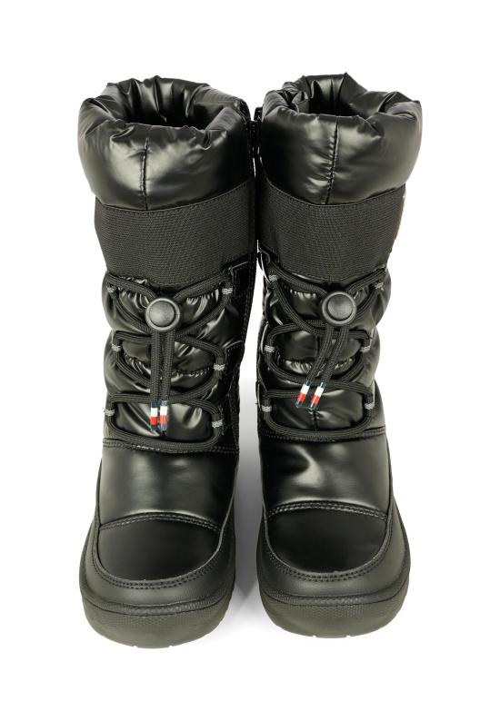 25FW [키즈] 타미힐피거 미들 부츠 T3A6 34053 1474999 BLACK - TOMMY HILFIGER