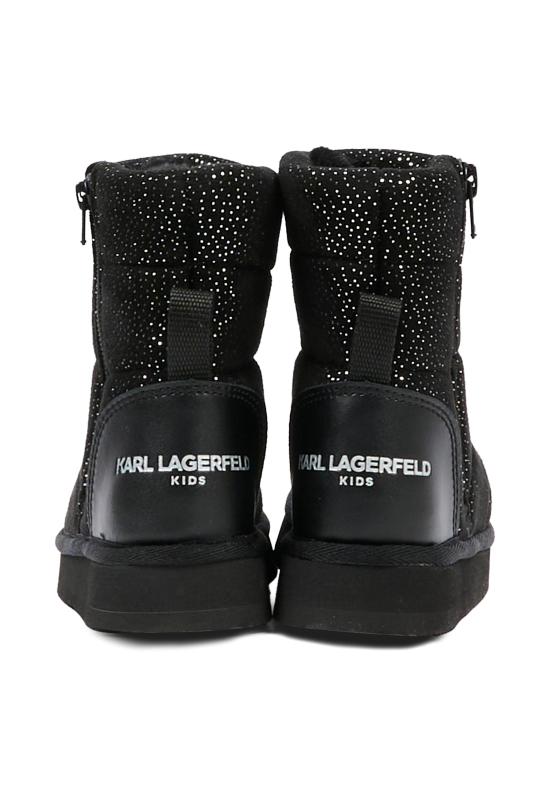 25FW [키즈] 칼라거펠트 미들 부츠 Z30992 09B BLACK - KARL LAGERFELD