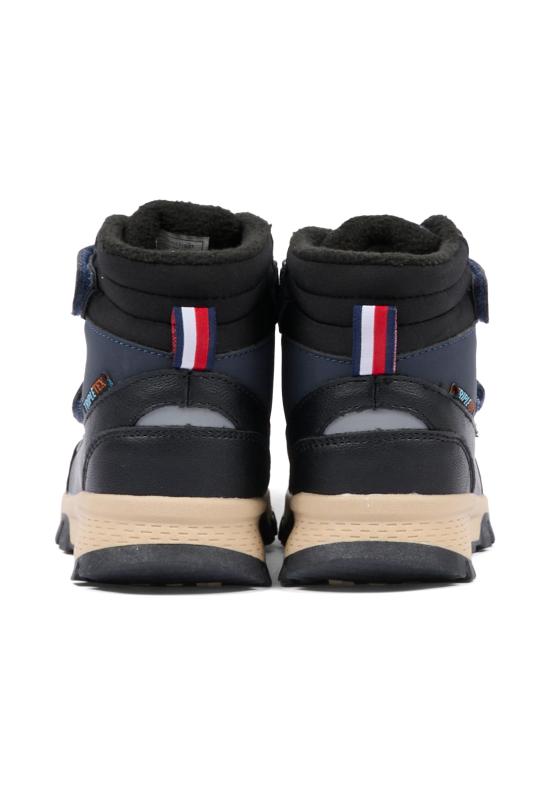 25FW [키즈] 타미힐피거 미들 부츠 T1X5 34134 1592X656 BLACK - TOMMY HILFIGER