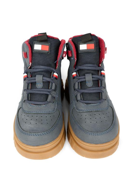 25FW [키즈] 타미힐피거 미들 부츠 T1X5 34127 1696800 BLUE - TOMMY HILFIGER